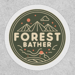 Forest Bather Circle Patch