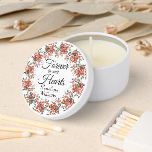 Forest Berries In Loving Memory Mini Candle Favors