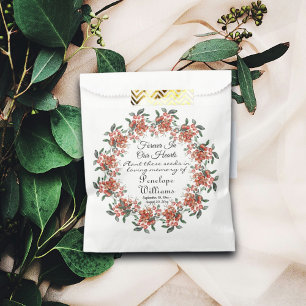 Forest Berries In Loving Memory Seed Pack Favor Bag