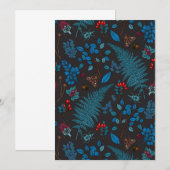 Forest berries, leaves and bugs 1 (Front/Back)