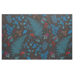 Forest berries, leaves and bugs 1 fabric