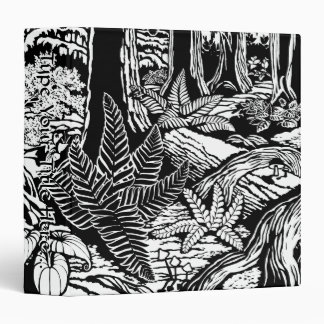 Forest Binder Canadian Landscape Art School Binder
