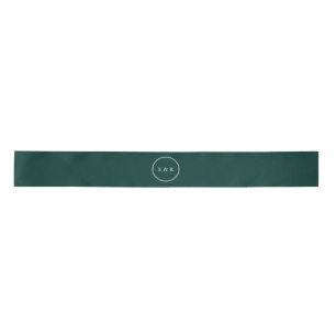 Forest Biome Solid Green Color Trend Satin Ribbon