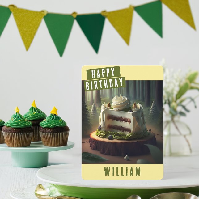 Forest Birthday Card (Creator Uploaded)