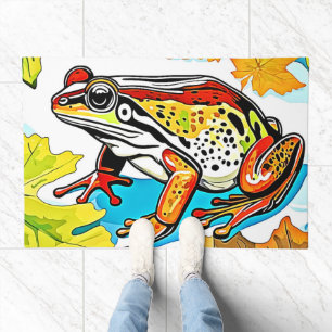 Forest Black Bear Majesty Design Doormat