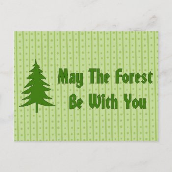 Forest Blessing Postcard by orsobear at Zazzle