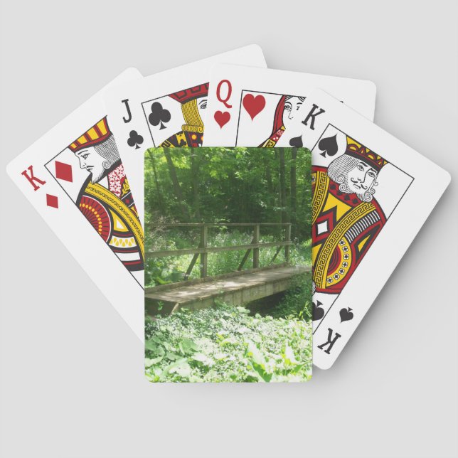 Forest Bridge Playing Cards (Back)