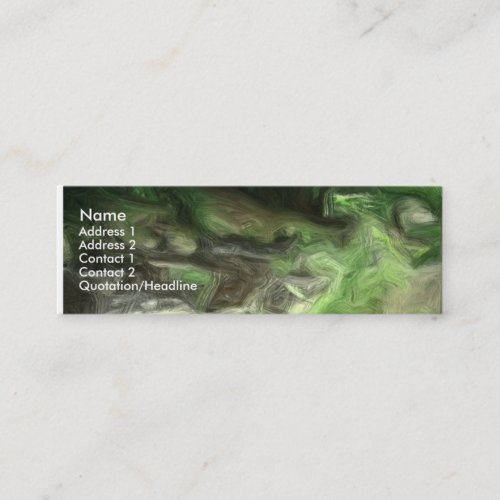 forest brook 2 business card template