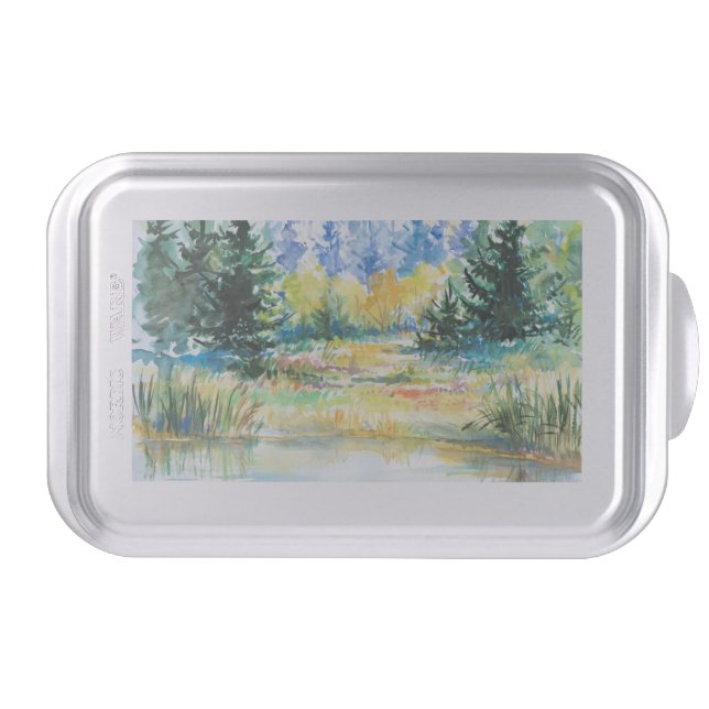 Forest Cake Pan (Front)
