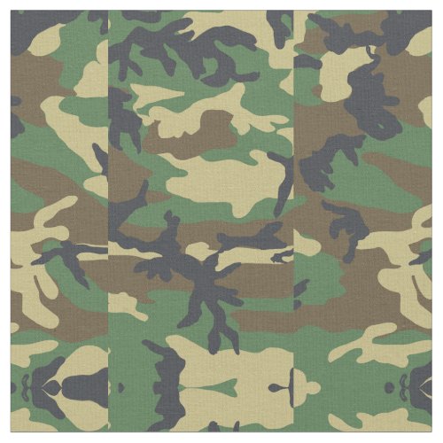 Forest Camo Military Camouflage Armed Forces Fabric