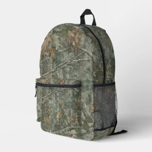 Forest Camo  Pattern Printed Backpack