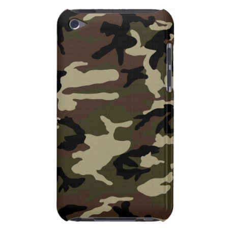 Forest Camo Print Camouflage Pattern Army Military Ipod Case-mate Case