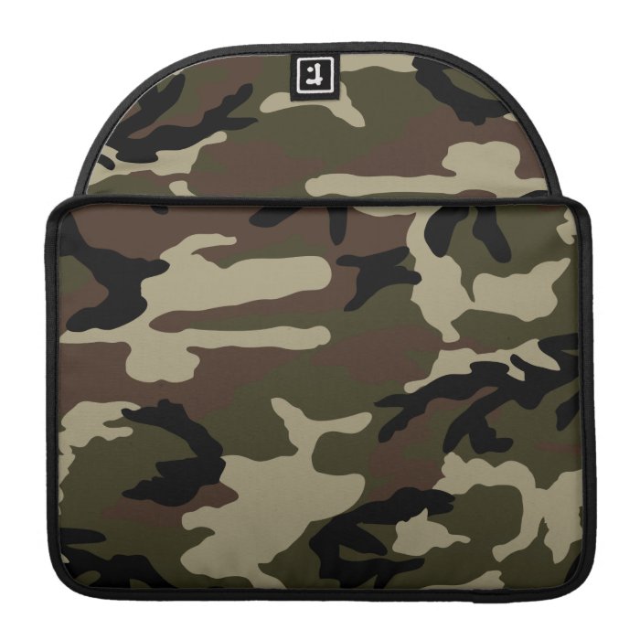 forest camo print camouflage pattern army military sleeve for MacBooks