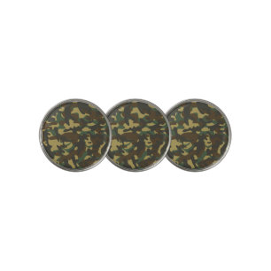 Forest Camouflage Golf Ball Marker