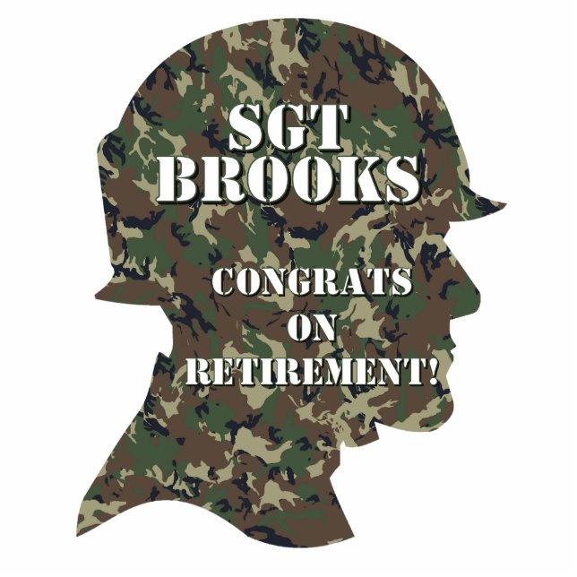 Forest Camouflage Soldier Ornament (Front)