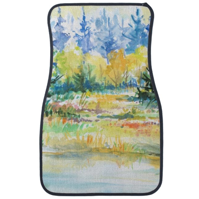 Forest Car Floor Mat (Front)