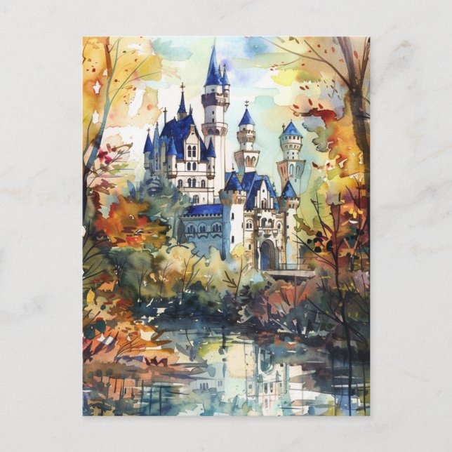 Forest Castle Postcard (Front)
