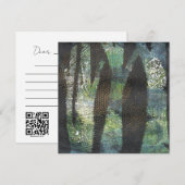 Forest Cathedral gelprint (Front/Back)