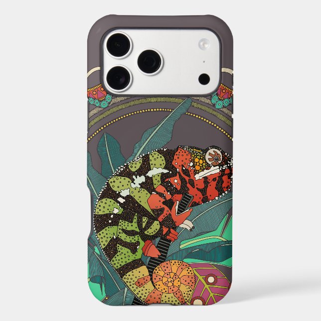 forest chameleon Case-Mate iPhone case (Back)