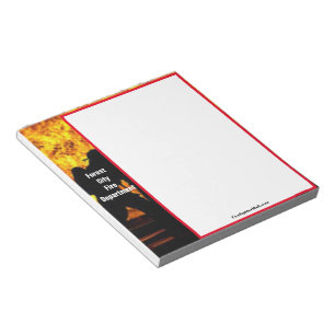 Forest City Fire Department notepad
