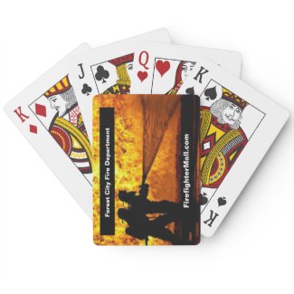 Forest City Fire Department Playing Cards
