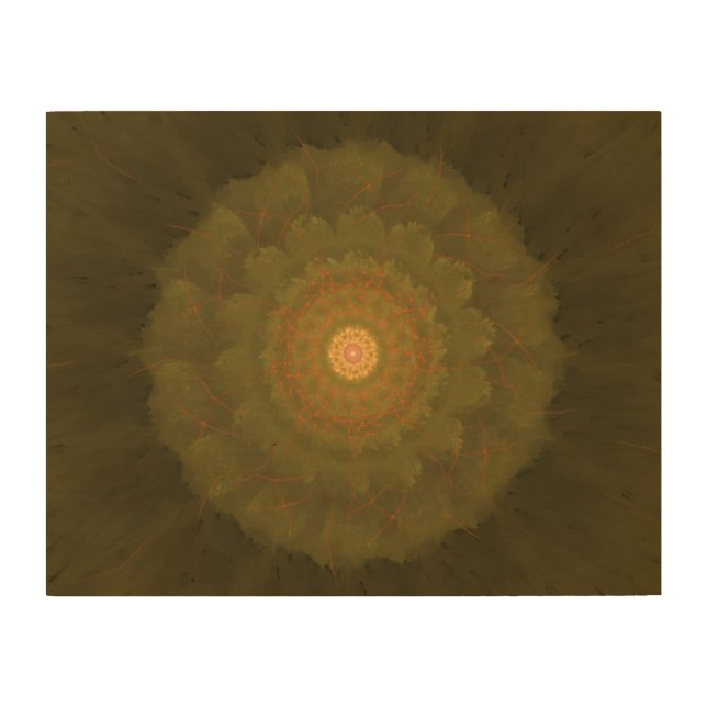 Forest Core – Textured Organic Fractal Art (Front)