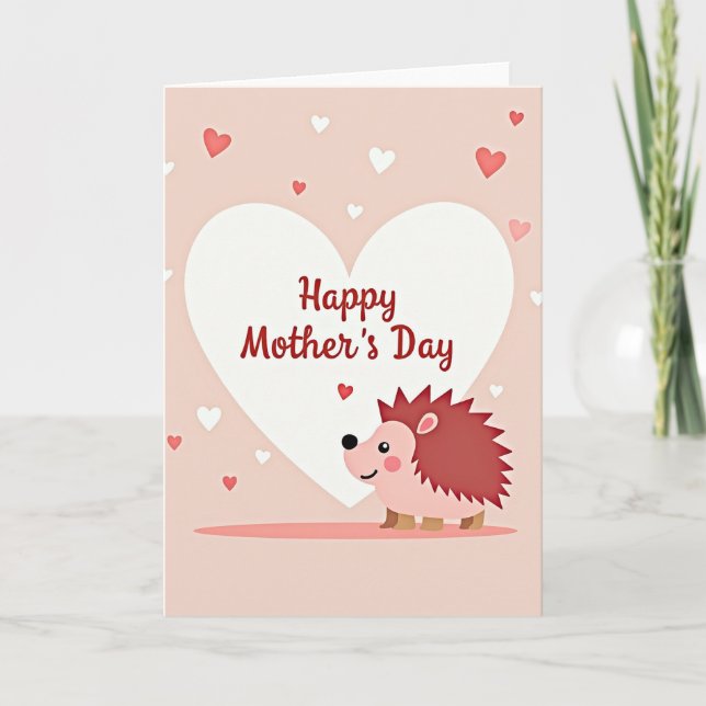 Forest Creature Mothers Day Card (Front)
