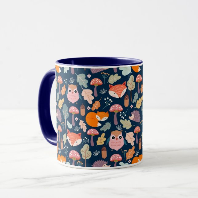Forest Critters Mug (Front Left)