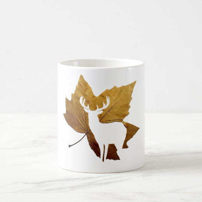 Forest deer coffee mug (Center)