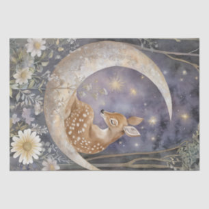 Forest Deer Cottagecore William Morris Decoupage Tissue Paper