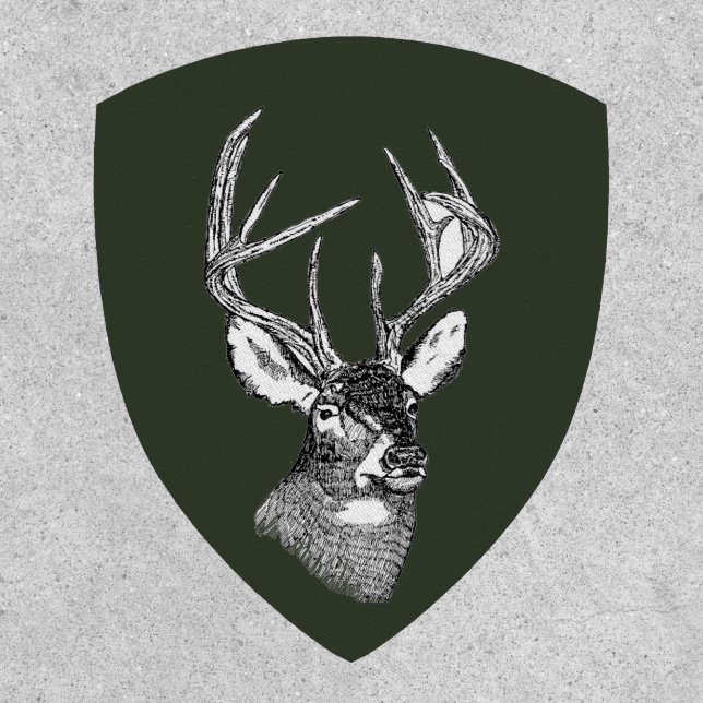 Forest Deer Patch (Front)