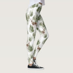 Forest Deer Woods Leggings<br><div class="desc">This design features a beautiful watercolor forest. Get ready for a fun weekend in the mountains with this collection!</div>