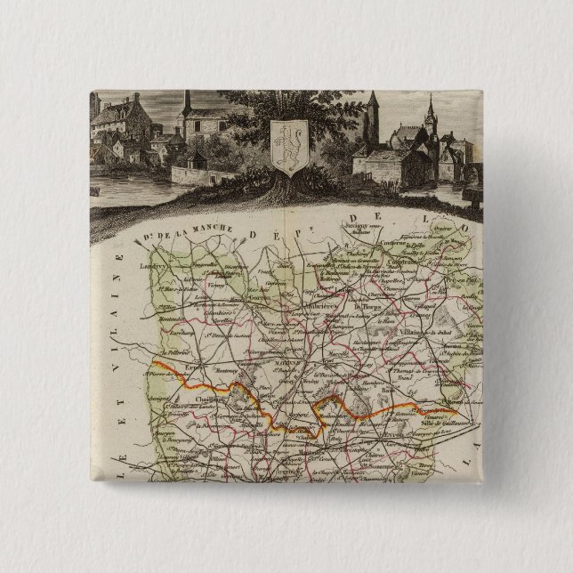 Forest, district boundaries button (Front)