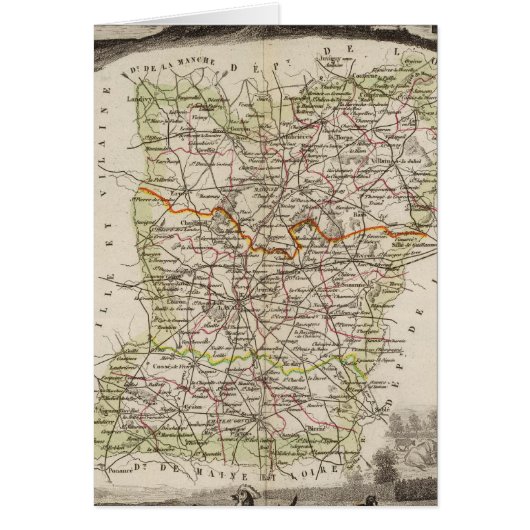 Forest, district boundaries cards (Front)