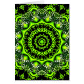 Forest Dome Mandala, Abstract Green Woods (Front)