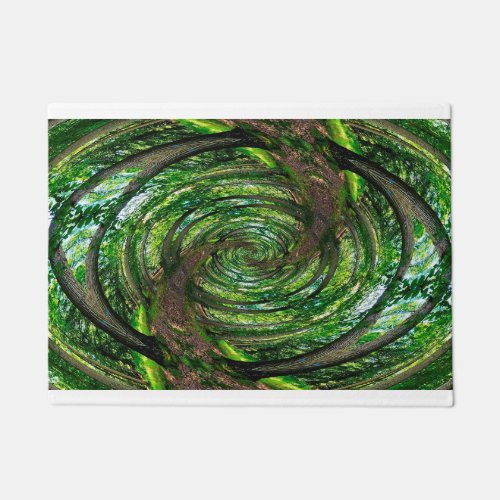 FOREST down the rabbit hole 24 x 36 Door Mat