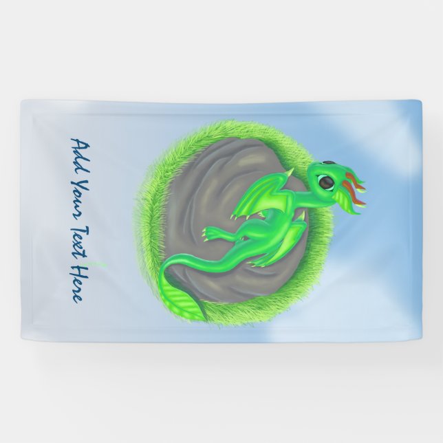 Forest Dragon Banner (Horizontal)