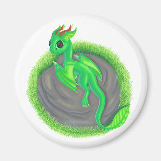 Forest dragon magnet