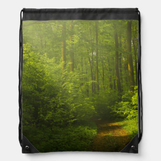 Forest drawstring bag