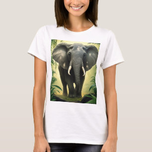 Forest Dreams – Elephant Tee for Girls