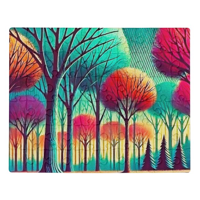 Forest Dreamscape Jigsaw Puzzle (Puzzle Horizontal)