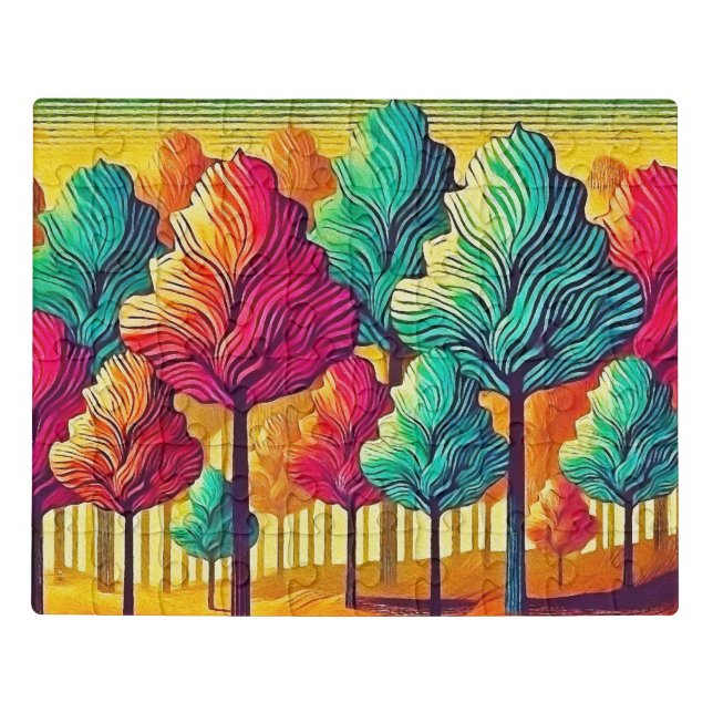 Forest Dreamscape Jigsaw Puzzle (Puzzle Horizontal)