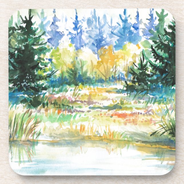 Forest Drink Coaster (Front)