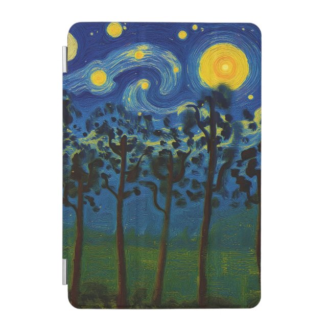 Forest Echoes of Infinity – A Forest Landscape iPad Mini Cover (Front)
