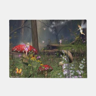 Forest fairy doormat