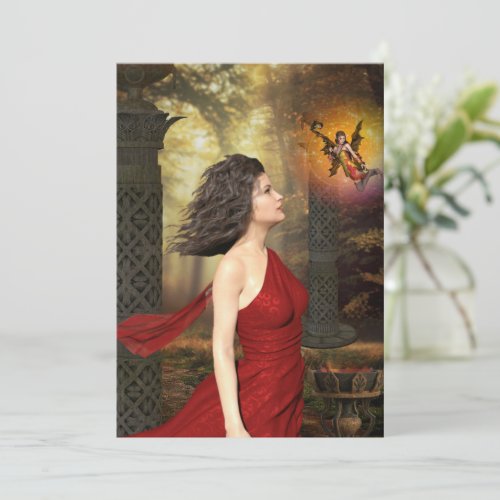 Forest Fairy Magick Greeting Card