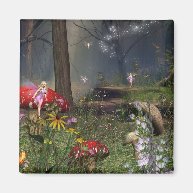 Forest fairy Magnet (Front)