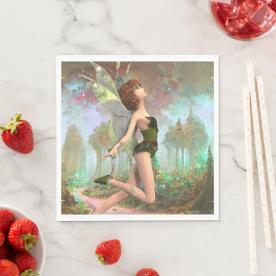 Forest fairy napkins