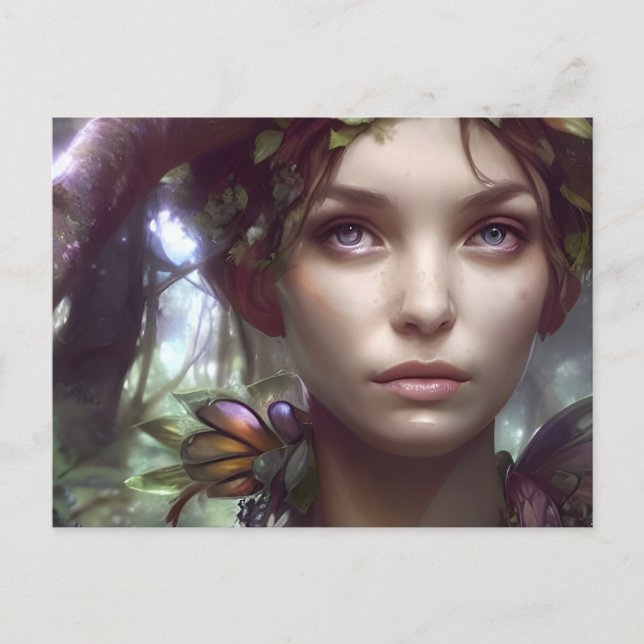 Forest Fairy Postcard (Front)