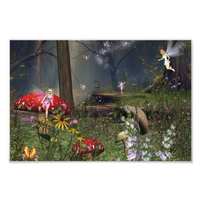 Forest fairy print (Front)